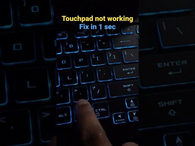 Touchpad Disable problem Fix  #viral #ytshorts #trending #shortsvideo #tech #technical #viralvideo