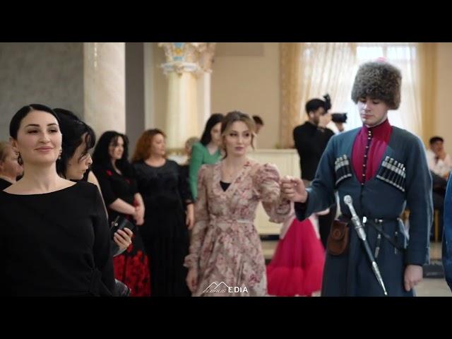 The bride is escorted to the groom's house according to Circassian customs / Проводы невесты Нальчик