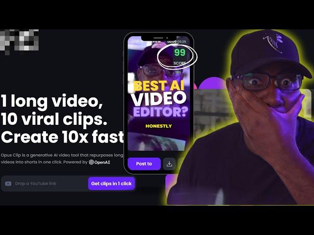 OPUS Clip Ai | Turns Long Videos Into VIRAL SHORT Videos, with OPUS Clips Ai 