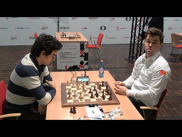 Magnus Carlsen is extremely angry with himself for making a basic error | World Blitz 2021