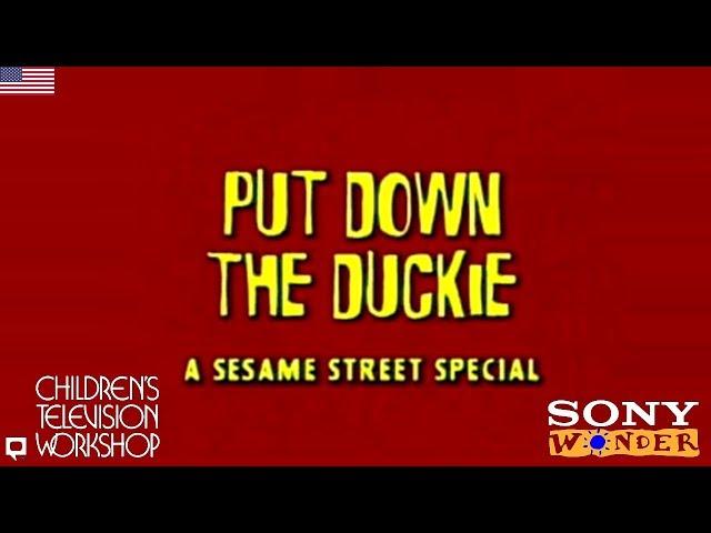 Put Down the Duckie: A Sesame Street Special VHS (1996) (USA)