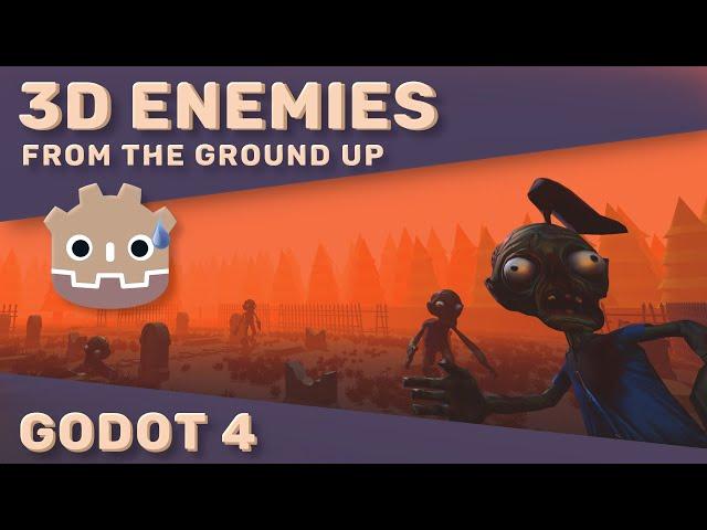 3D Enemies With Pathfinding and Animations - Godot 4 FPS Tutorial