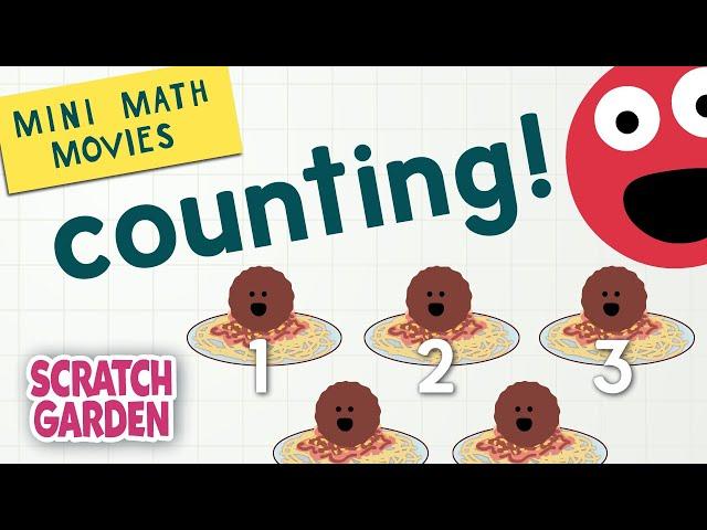 Counting! | Mini Math Movies | Scratch Garden