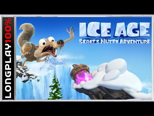 Ice Age Scrat's Nutty Adventure 100% | Longplay Walkthrough (1440p)