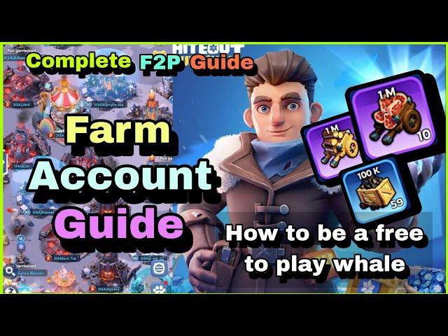 How to use Farm Account - Whiteout Survival | Get unlimited free resource F2P Guide