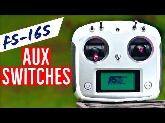 How to Use Aux Switches - FlySky FS-i6S Tutorial