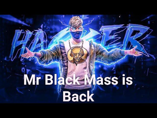 Mr Black Mass IS BACK || Mr Black Mass Gaming Live Stream || FF Max