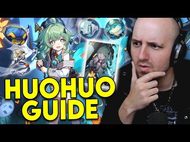 EVERYTHING TO KNOW ABOUT HUOHUO! Teams, Builds & More | Tectone Reacts