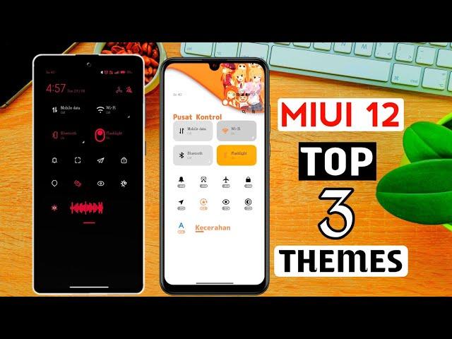 Top 3 Premium Themes for MIUI 12 | MIUI 12 New Premium Themes | Any Redmi And Poco Device