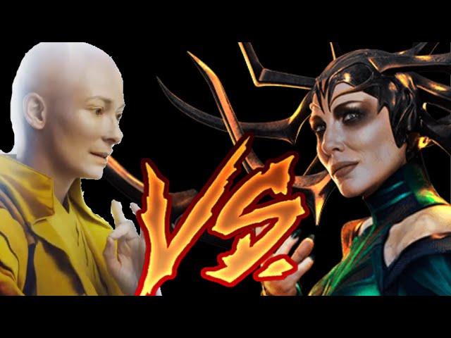 The Ancient One vs Hela