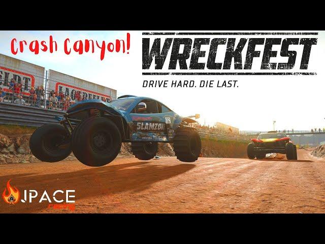 Crash Canyon BUGGY STYLE - Wreckfest Racing