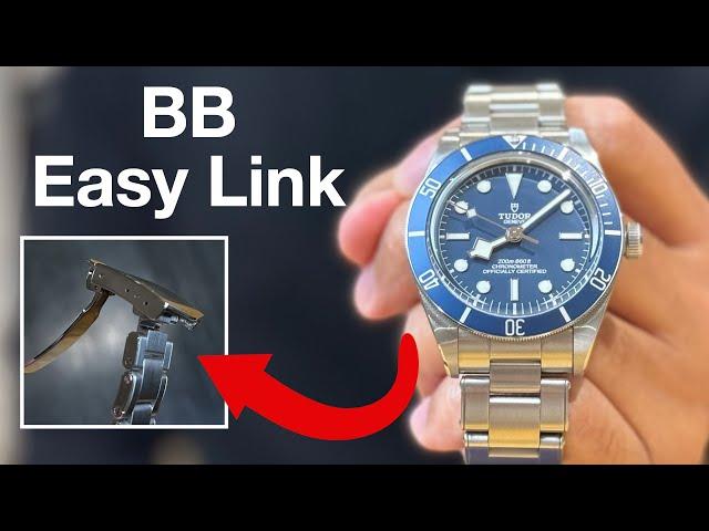 This Steel Reef easy extension is the next best "LINK" for your Tudor BlackBay!