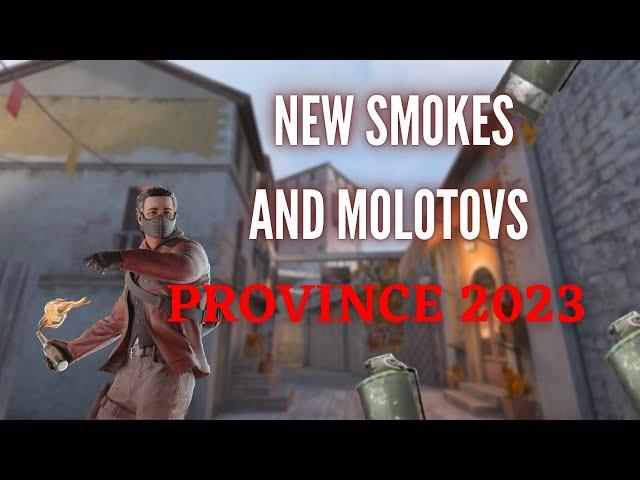 ALL THE  NEW SMOKES (AND MOLOTOVS) FOR THE NEW "Province" - Standoff 2 - [ ДЫМЫ НОВОЙ "Province"]