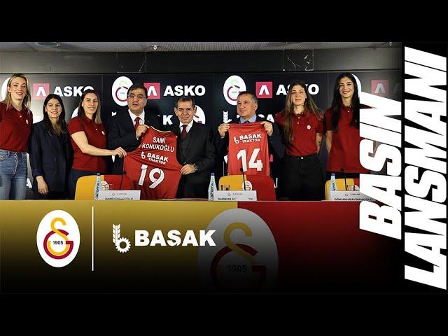  Galatasaray Spor Kulübü ile Başak Traktör arasındaki sponsorluk anlaşmasının imza töreni