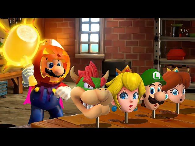 Super Mario Party Jamboree - All Minigames (Halloween Customes)