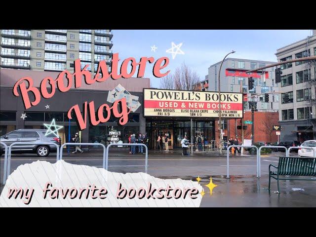 Powell's Bookstore Vlog