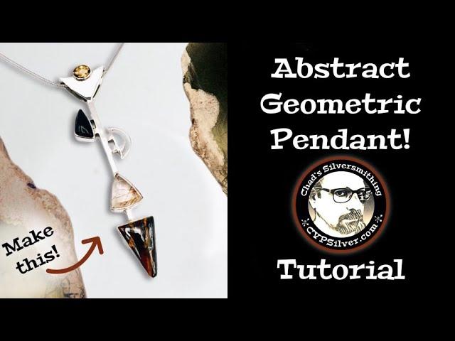 Make an Abstract Geometric Pendant: A Silversmithing Tutorial