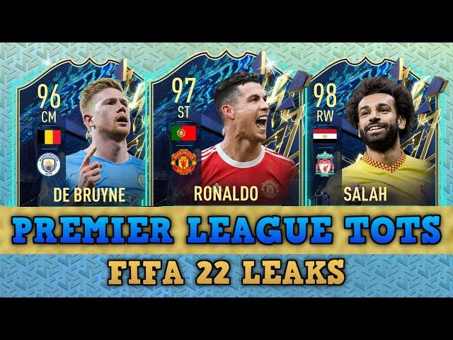 Premier League Team Of The Season Leaked - FIFA 22 TOTS!!