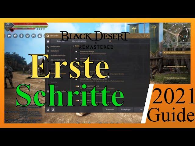 BDO Erste Schritte was Anfänger wissen sollten Tipps & Tricks Black Desert Online Deutsch