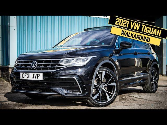 2021 VW Tiguan R-Line Automatic Detailed Walkaround Walk & Talk