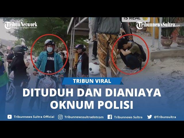 Viral Video Siswa SMA di Palu Jadi Korban Salah Tangkap, Dituduh Jambret dan Dianiaya Oknum Polisi