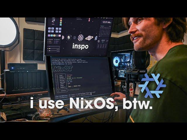 I'm Coding on Linux Again // My NixOS Dual PC Setup