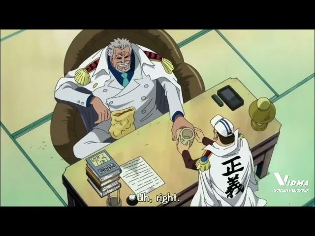 One Piece - Vice Admiral Garp talks about Dark King Silvers Rayleigh