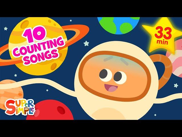 8 Little Planets | STEM Counting Song for Kids | Super Simple Songs