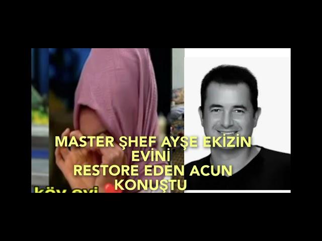 SURVİVOR MASTER CHEF YARİSMACİSİ AYŞE EKİZİN EVİNİ ACUN RESTORE ETTİ VE BAKIN NE DEDİ #survivor