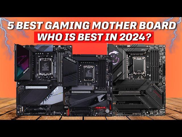 Top 5 Best Gaming Motherboard in 2024 | Watch Before Have One
