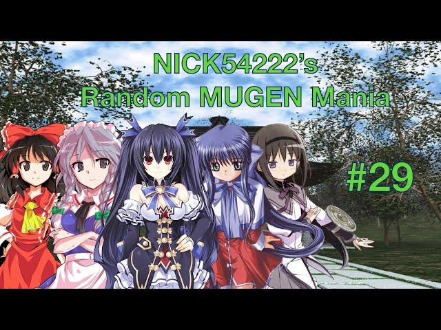 NICK54222's Random MUGEN Mania - Episode 29