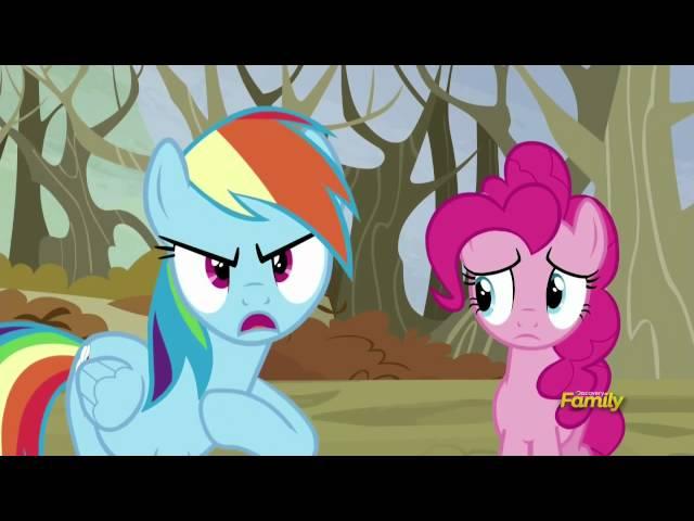 Rainbow Dash gets angry at Pinkie Pie - Tanks for the Memories