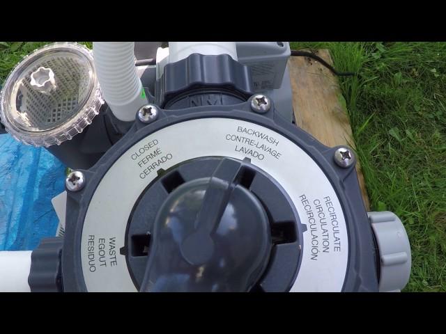 Intex Sand Filter Settings Explained