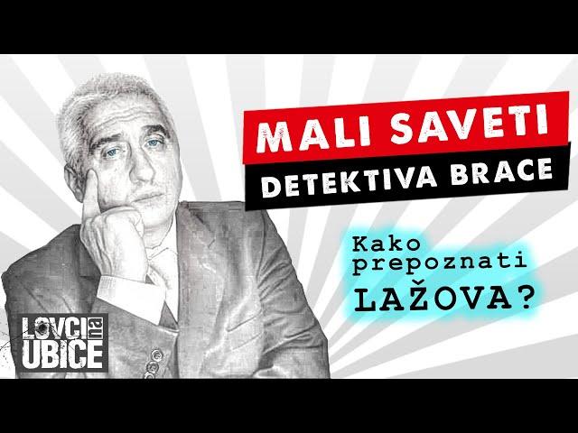 Kako prepoznati LAŽOVA⁉️ -  Mali saveti DETEKTIVA BRACE #4