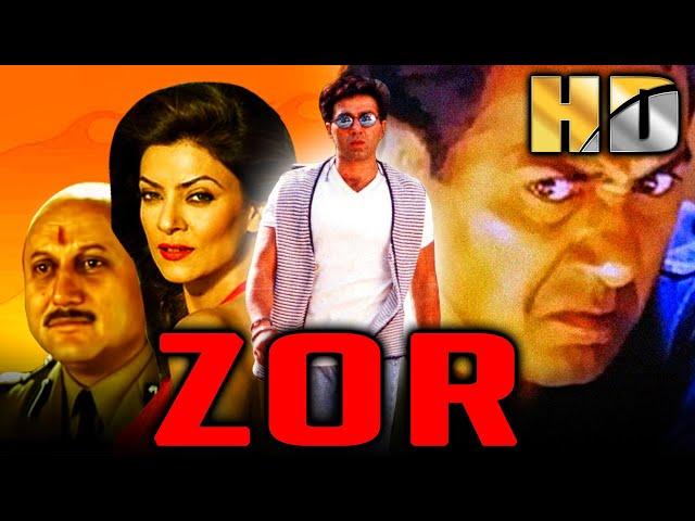 Zor (HD) - Blockbuster Bollywood Action Film| Sunny Deol, Sushmita Sen, Milind Gunaji, Om Puri | ज़ोर