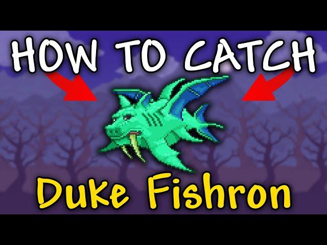 How to Summon Duke Fishron in Terraria 1.4.4.9 | How to Catch Duke Fishron in Terraria