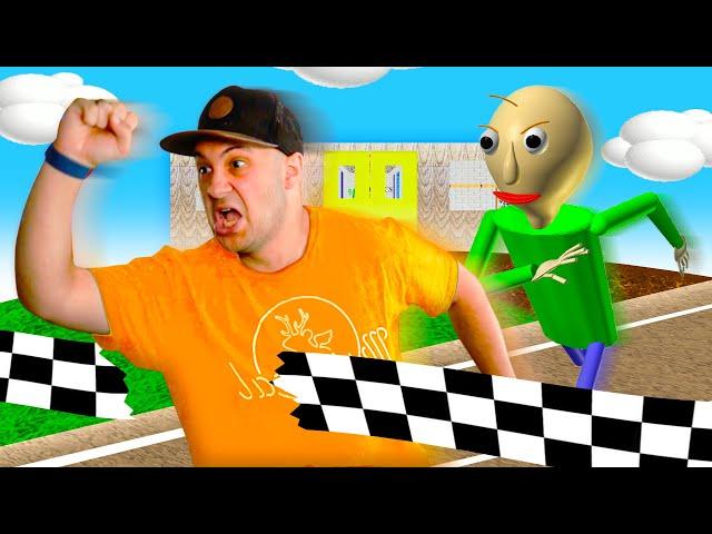 I Raced Baldi! (And got a surprising ending…)