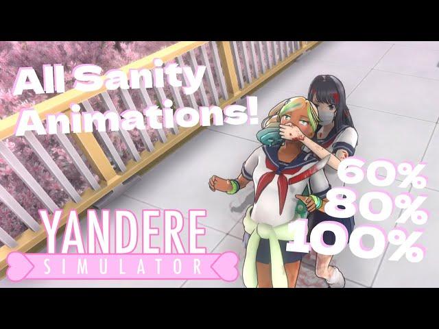 All Sanity Kill Animations | Yandere Simulator