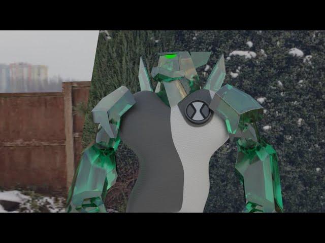 Diamond Head Transformation - Live Action Ben 10 Short