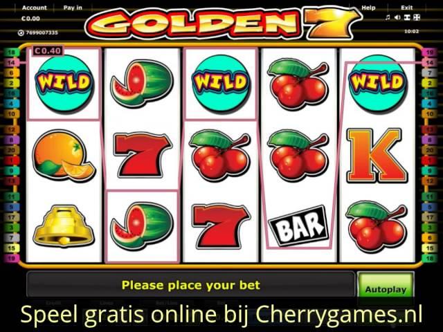 Golden 7 gokkast - Novomatic Casino Slots gratis spelen