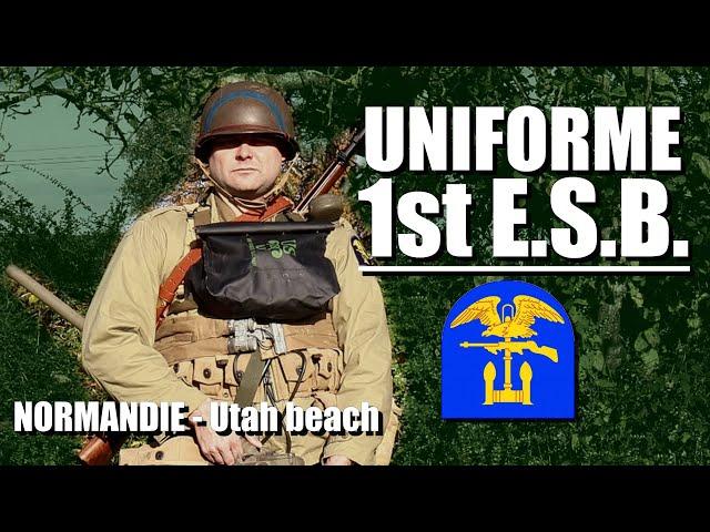  1st ESB Uniform - Normandy Utah Beach - Uniform Presentation [ENG SUB]