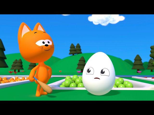 Eggs Colouring - Kote Kitty Games for Babies