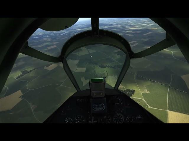 Train Bombing in P-40E - IL2BoS VR