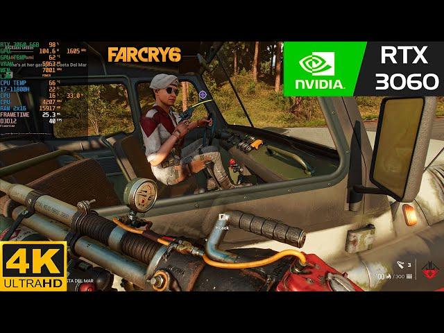 Far Cry 6 High Settings 4K | RTX 3060 | i7 11800H