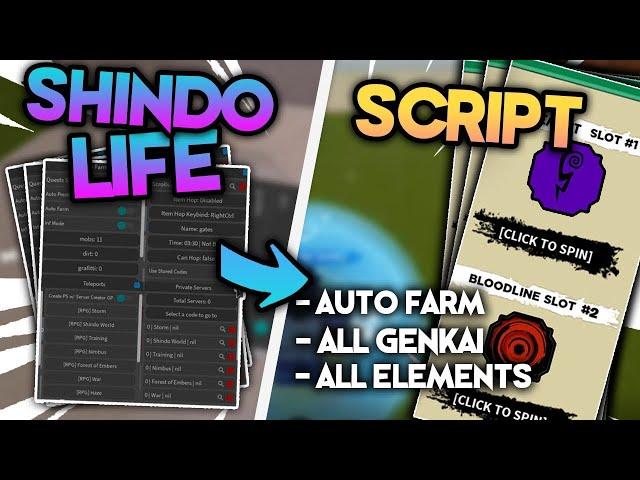 [NEW] ROBLOX Shindo Life Script GUI Hack Auto Farm