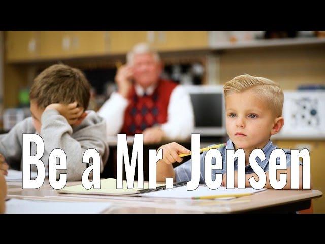 Inspirational Video- Be a Mr. Jensen- MUST WATCH!!