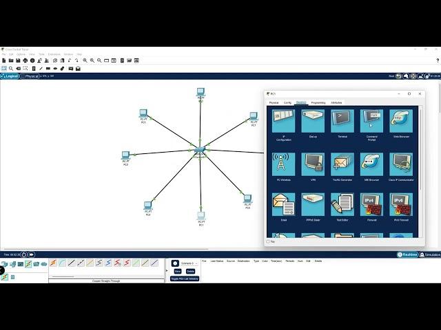 Star Topology || Cisco Packet Tracer