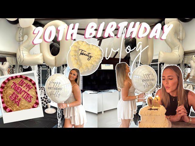 MY 20TH BIRTHDAY VLOG!