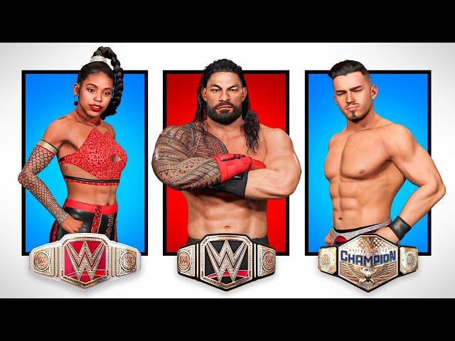 I Drafted My WWE Roster! (WWE 2K23 Universe Mode)