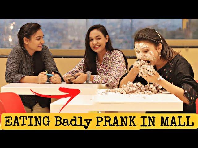 Eating Badly Prank  | Prank In Mall@crazycomedy9838